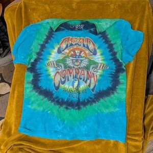 Liquid Blue Tie-Dye Dead & Company Tee